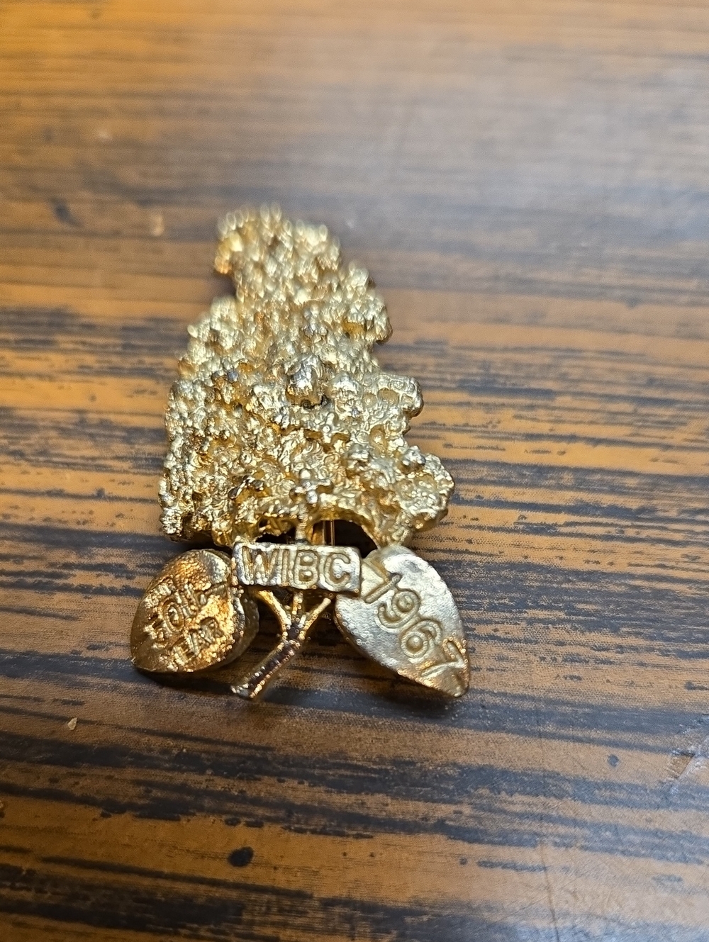 Women's International Bowling Congress (WIBC) 1917-1967 50th Anniversary Brooch